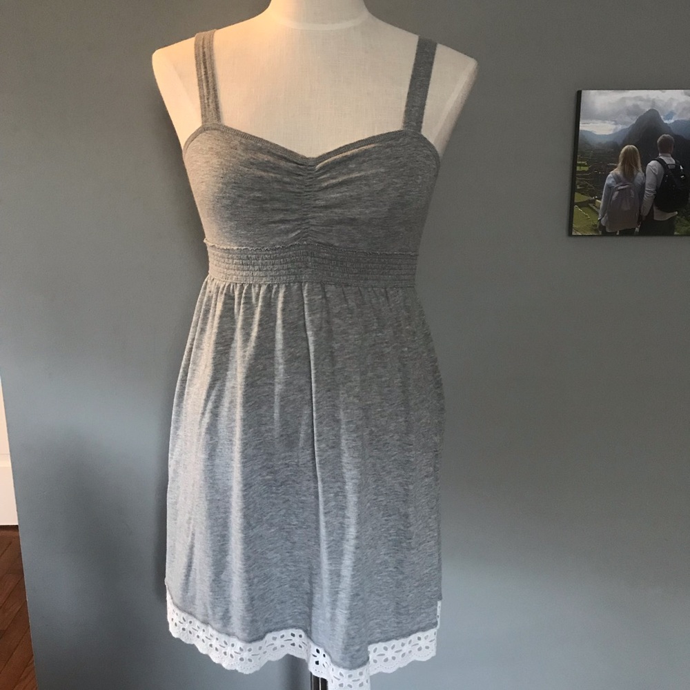 VS PINK grey cotton dress, medium
